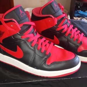 Air Jordan 1 Mids Alternate Bred Men's Size 10